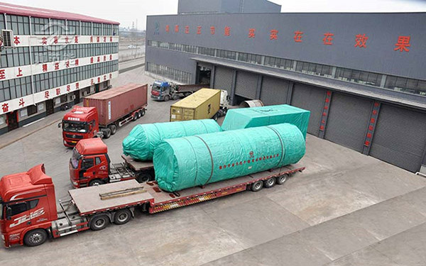 薯渣烘干機發貨現場 薯渣烘干機發貨現場