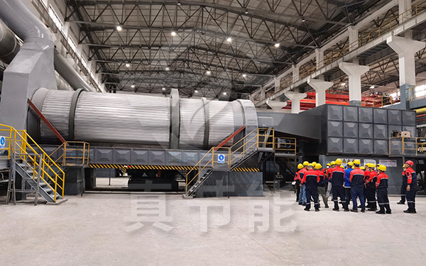 豆渣烘干設備運行現場 豆渣烘干設備運行現場